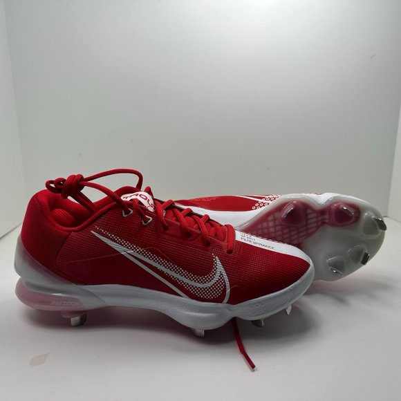 🔥Nike Force Zoom Trout 7 Pro Metal Baseball Cleats Red CQ7224-602 Men’s Sz 9.5. - Picture 1 of 11